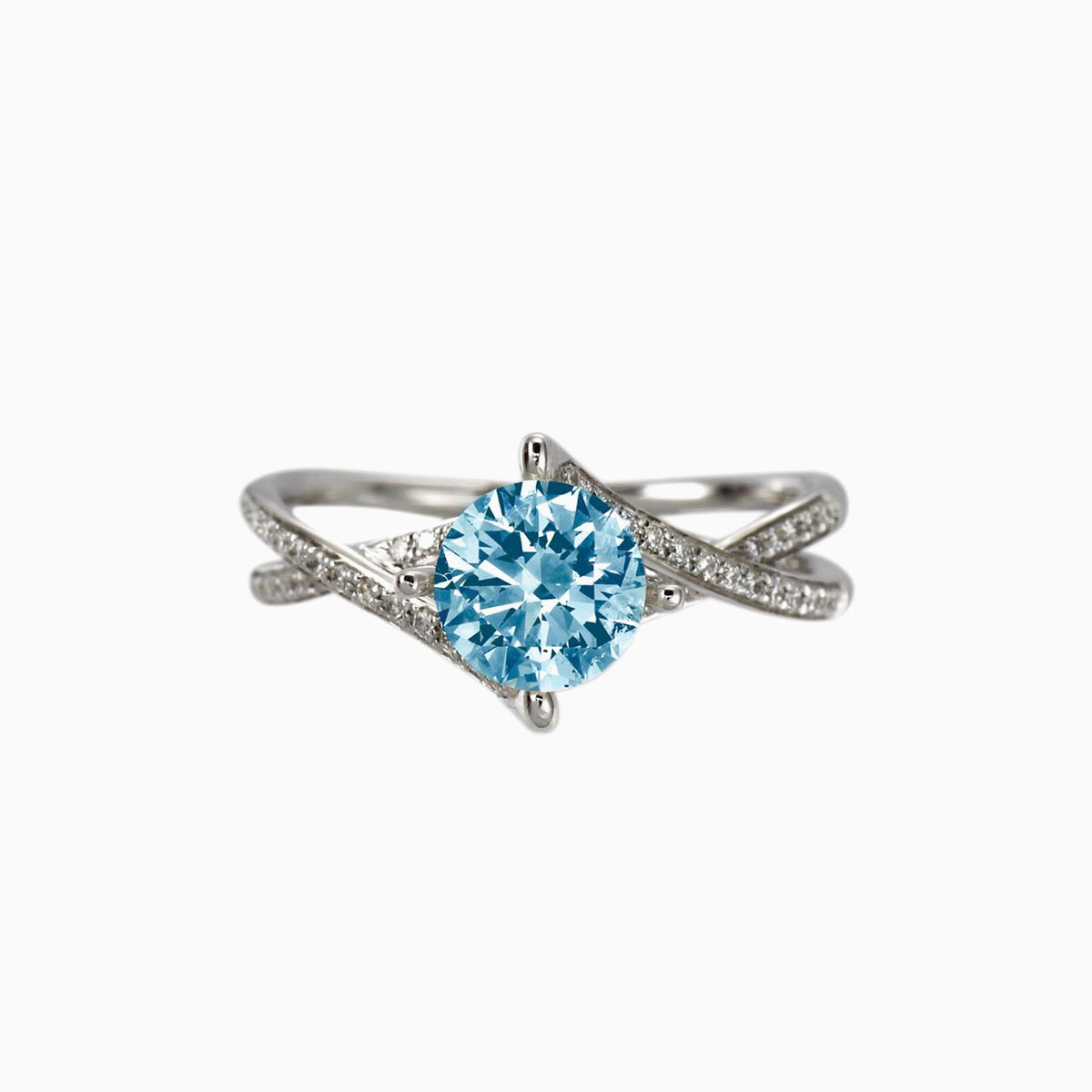 blue-diamond-engagement-wedding-ring-86DWZYJ.jpg